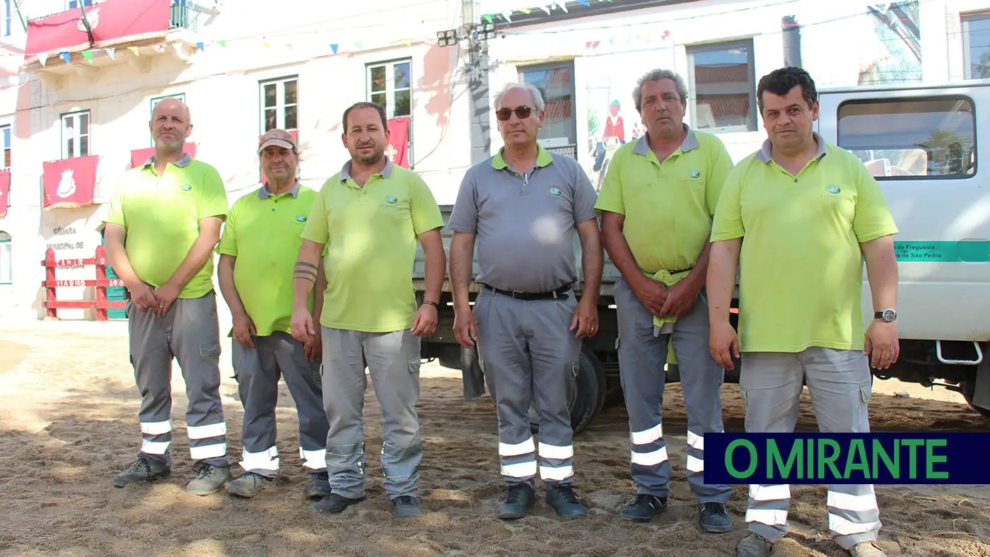 Feira de Maio: os que trabalham para que a festa aconteça