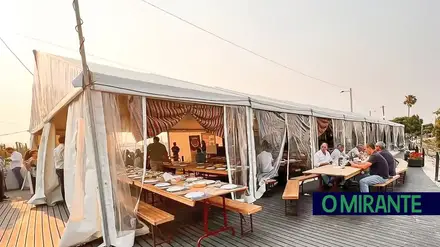 Festival gastronómico do peixe do rio nas Caneiras