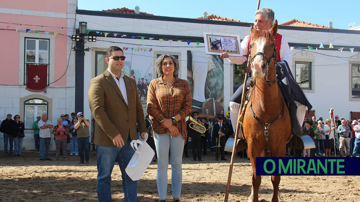 Campino Isidoro Simões homenageado na Feira de Maio