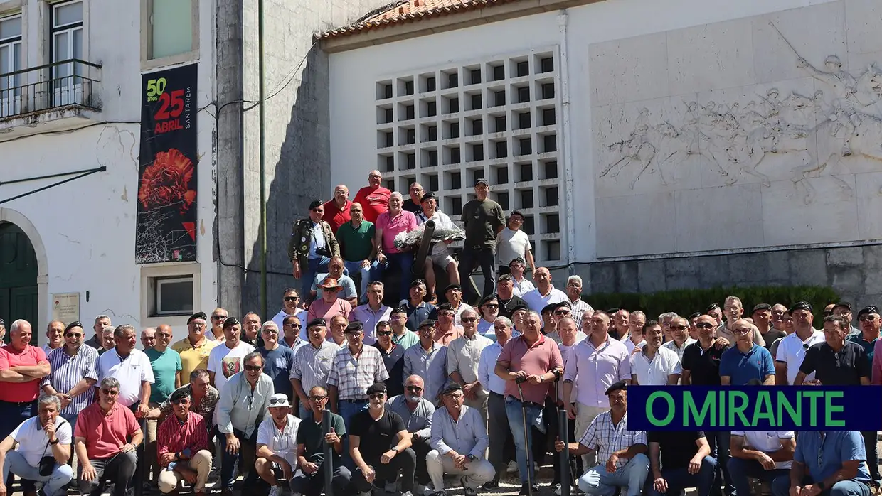 Militares de Cavalaria dos anos 80 reencontram-se na EPC de Santarém