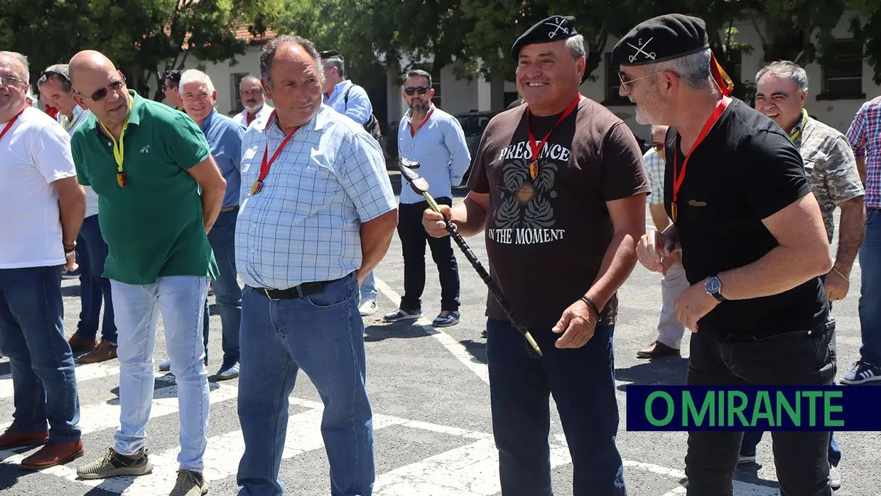Militares de Cavalaria dos anos 80 reencontram-se na EPC de Santarém
