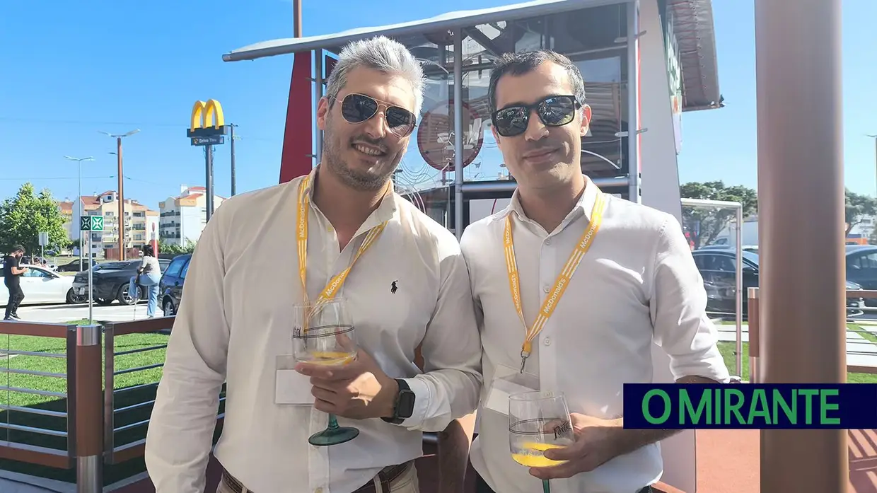 O restaurante McDonald’s Cartaxo já foi inaugurado e abre ao público hoje