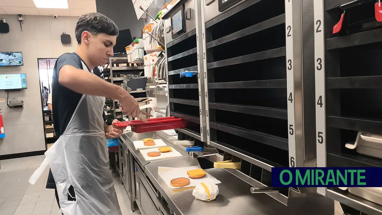 O restaurante McDonald’s Cartaxo já foi inaugurado e abre ao público hoje
