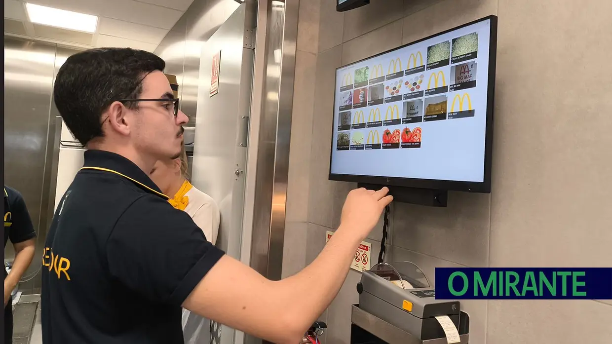 O restaurante McDonald’s Cartaxo já foi inaugurado e abre ao público hoje