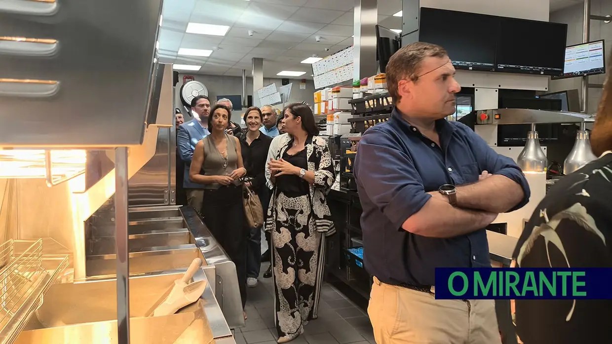 O restaurante McDonald’s Cartaxo já foi inaugurado e abre ao público hoje