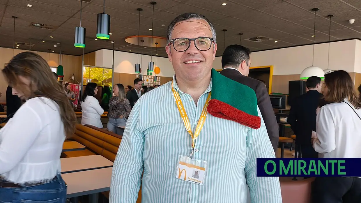 O restaurante McDonald’s Cartaxo já foi inaugurado e abre ao público hoje