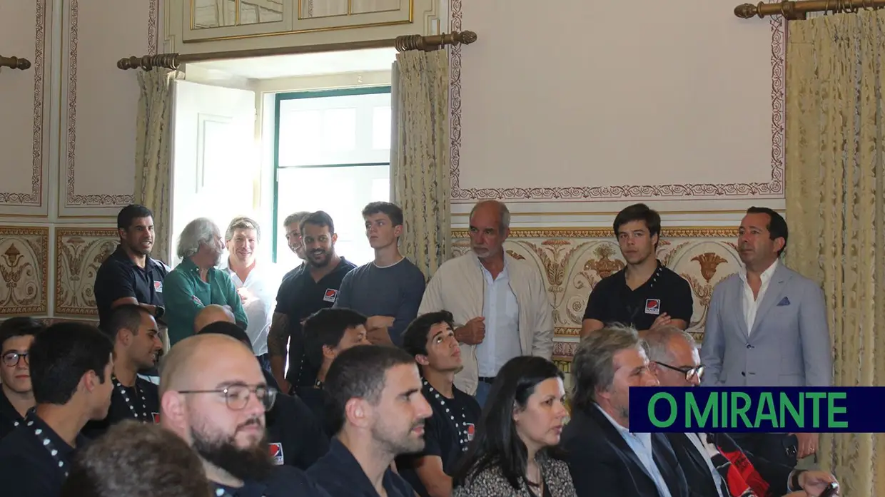 Rugby Clube de Santarém foi homenageado e vai ter novo campo
