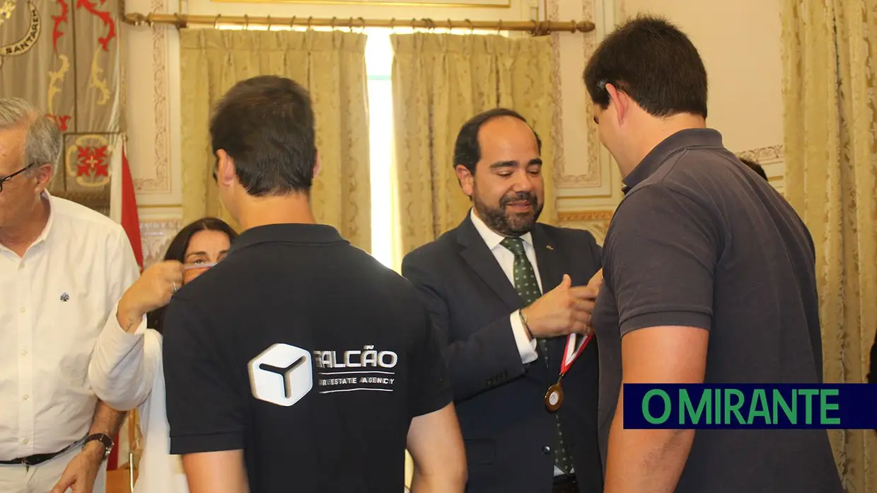 Rugby Clube de Santarém foi homenageado e vai ter novo campo