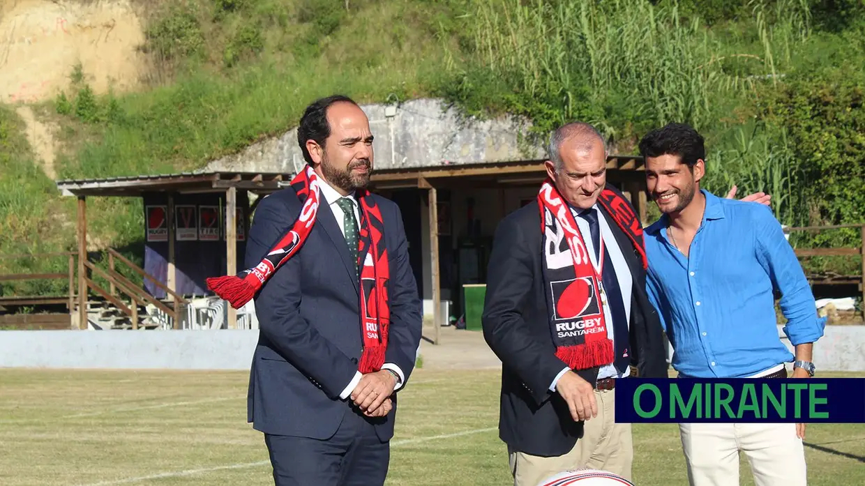 Rugby Clube de Santarém foi homenageado e vai ter novo campo
