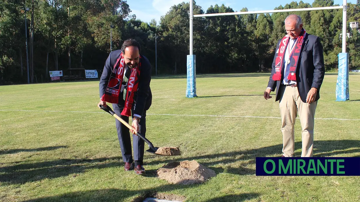 Rugby Clube de Santarém foi homenageado e vai ter novo campo