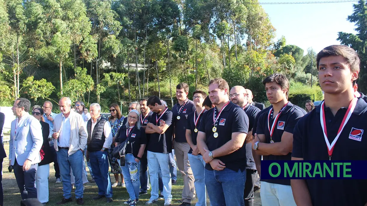 Rugby Clube de Santarém foi homenageado e vai ter novo campo