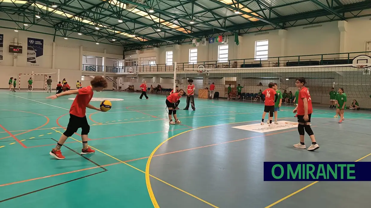 Agrupamento de Escolas Templários de Tomar alcança pódio em Voleibol do Desposto Escolar