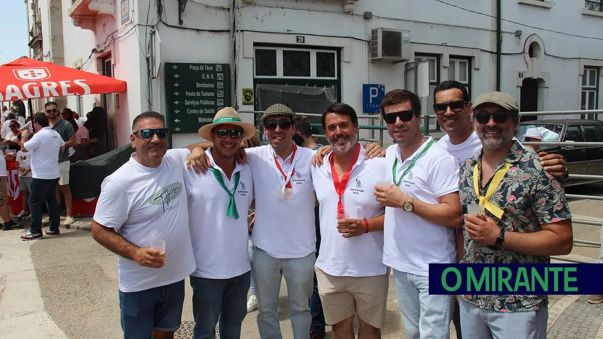 Os momentos antes da entrada de toiros em Quinta-Feira de Ascensão