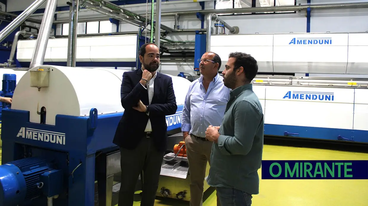 Presidente da Câmara de Santarém visitou novas instalações da empresa Agri-Mendes