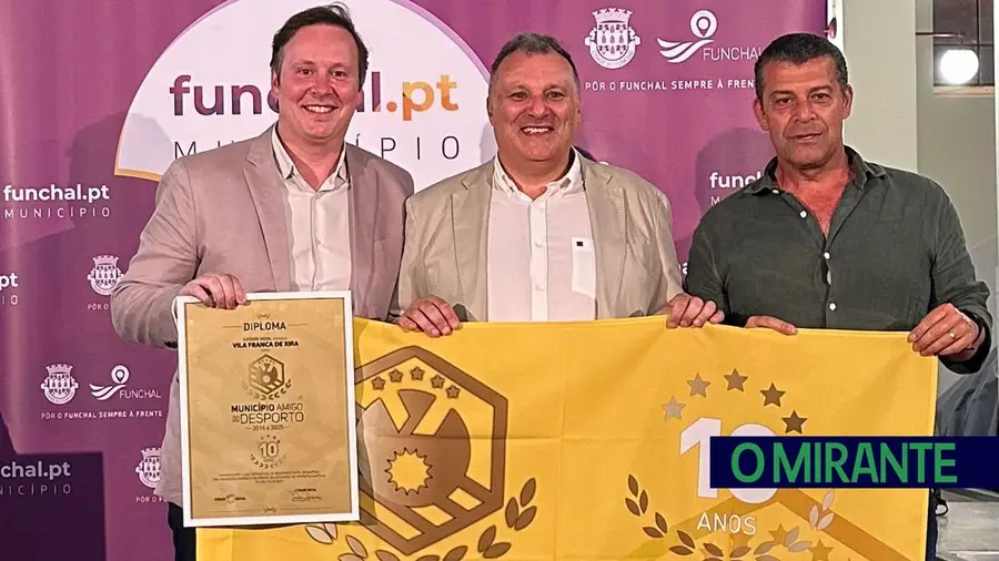 Vila Franca de Xira distinguida pelo 10º ano como amigo do desporto Vila Franca de Xira distinguida pelo 10º ano como amigo do desporto