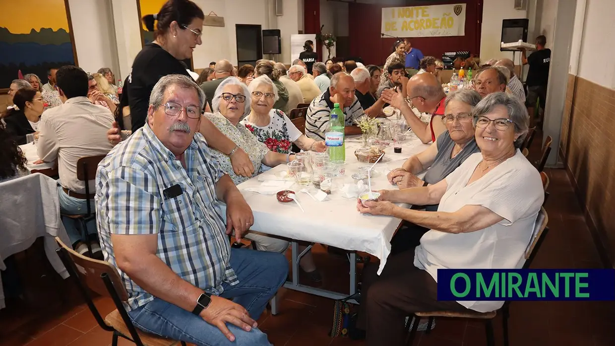 Uma noite ao som do acordeão em Valada