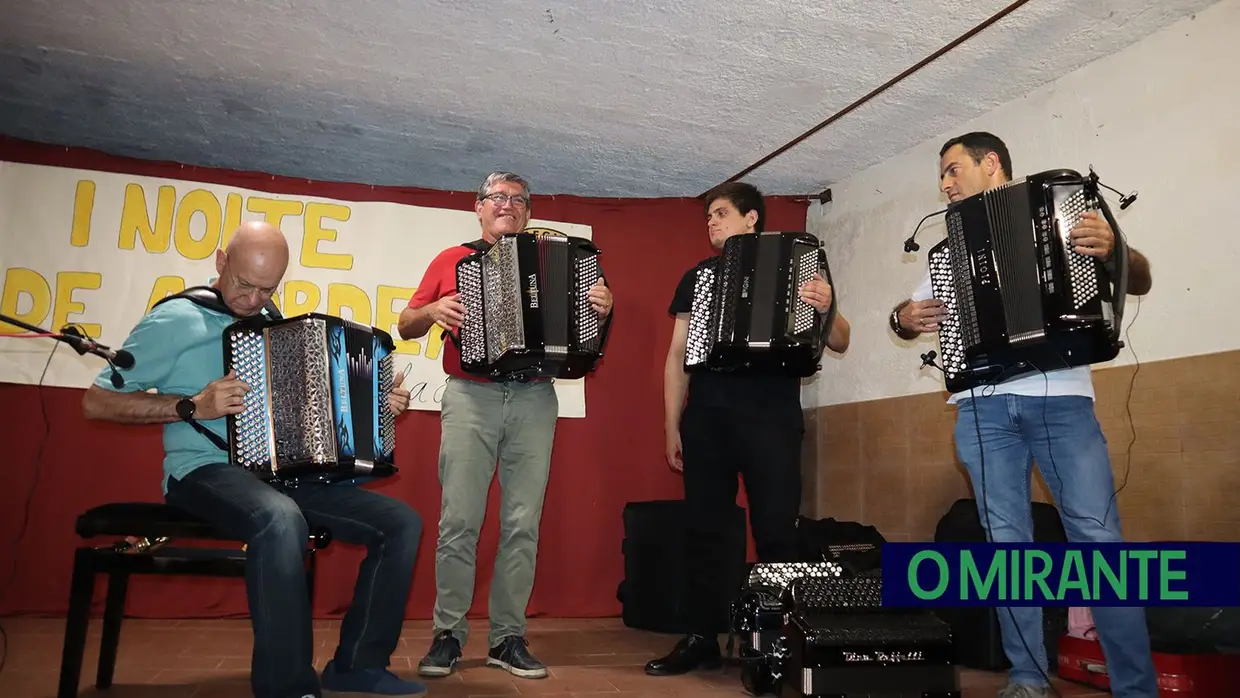 Uma noite ao som do acordeão em Valada