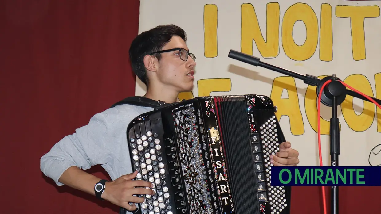 Uma noite ao som do acordeão em Valada