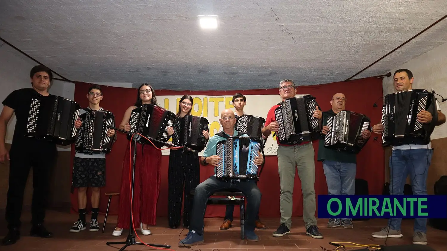 Uma noite ao som do acordeão em Valada