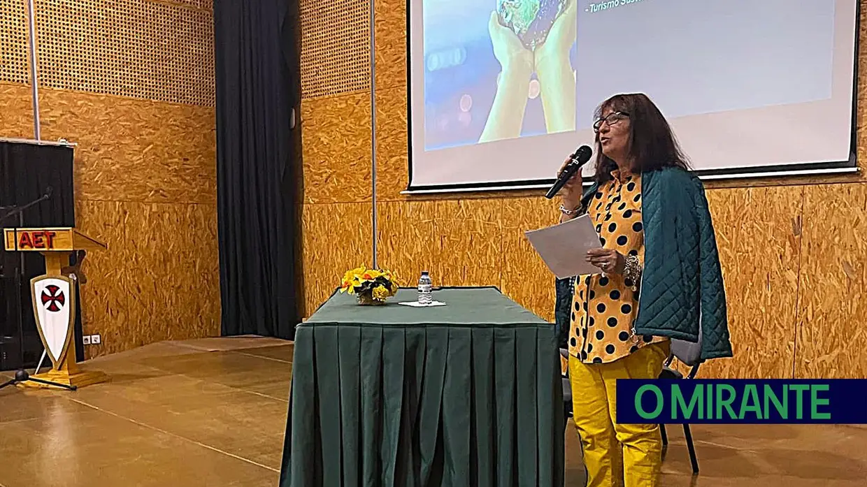 Palestra sobre turismo sustentável reuniu alunos em Tomar