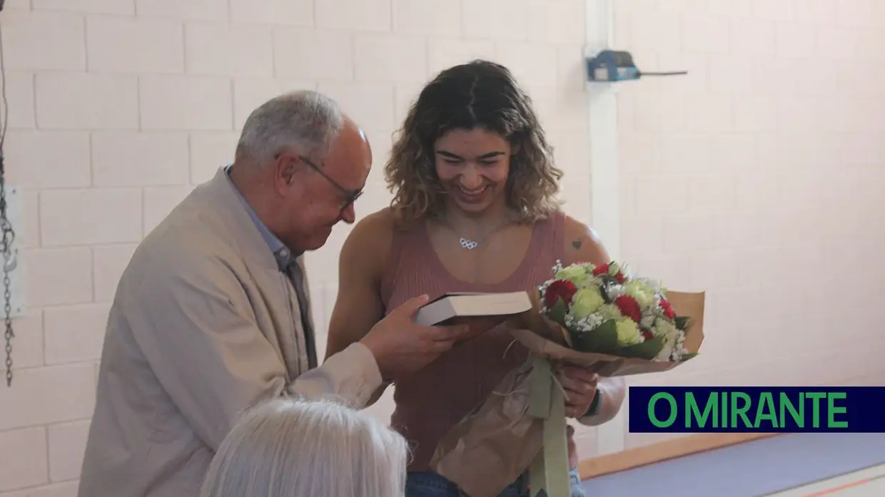 Agrupamento Templários homenageou Patrícia Sampaio
