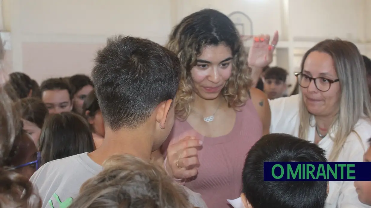 Agrupamento Templários homenageou Patrícia Sampaio