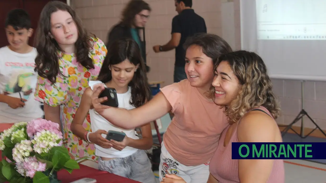 Agrupamento Templários homenageou Patrícia Sampaio