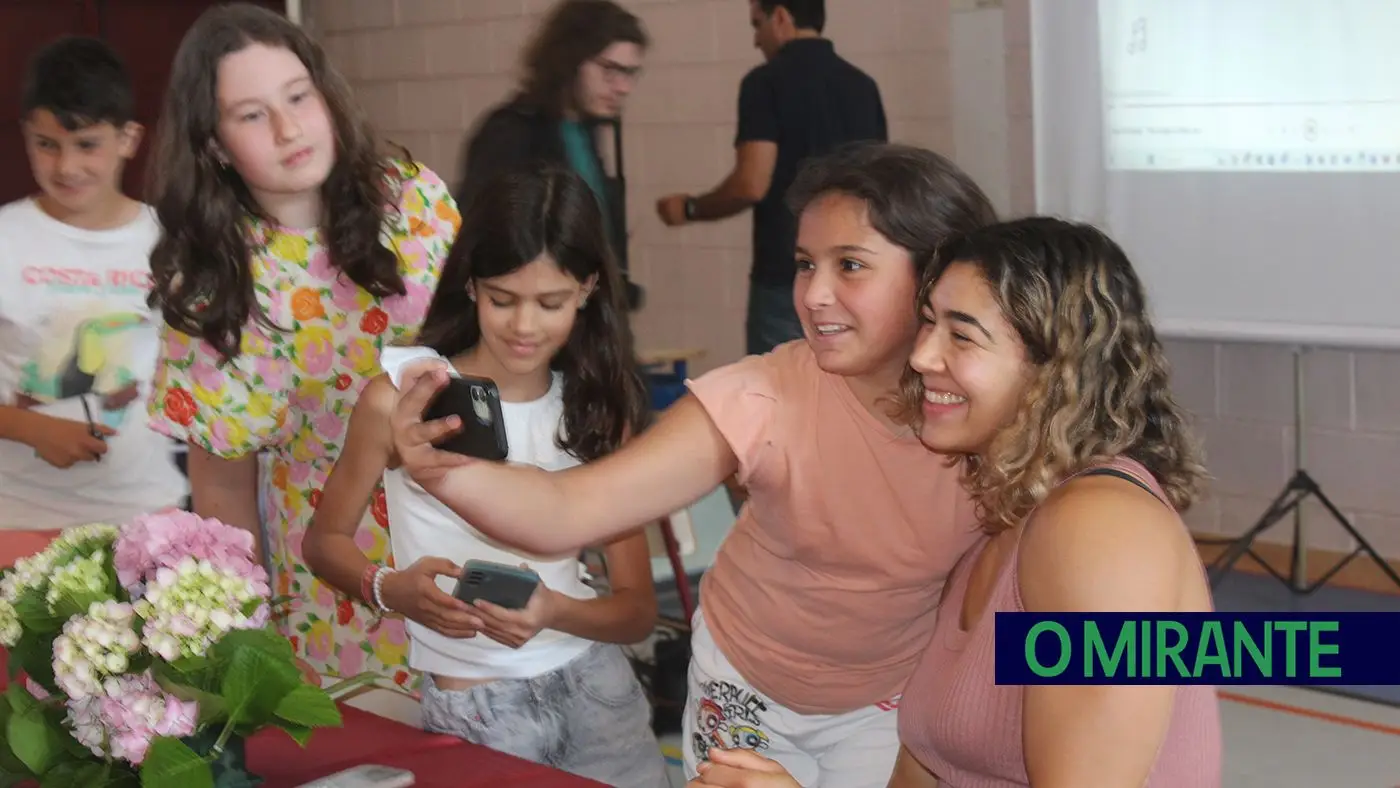 Agrupamento Templários homenageou Patrícia Sampaio