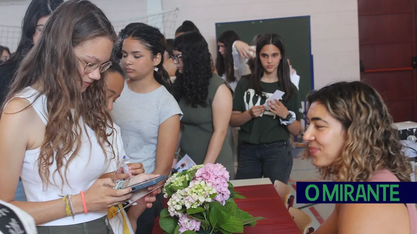 Agrupamento Templários homenageou Patrícia Sampaio