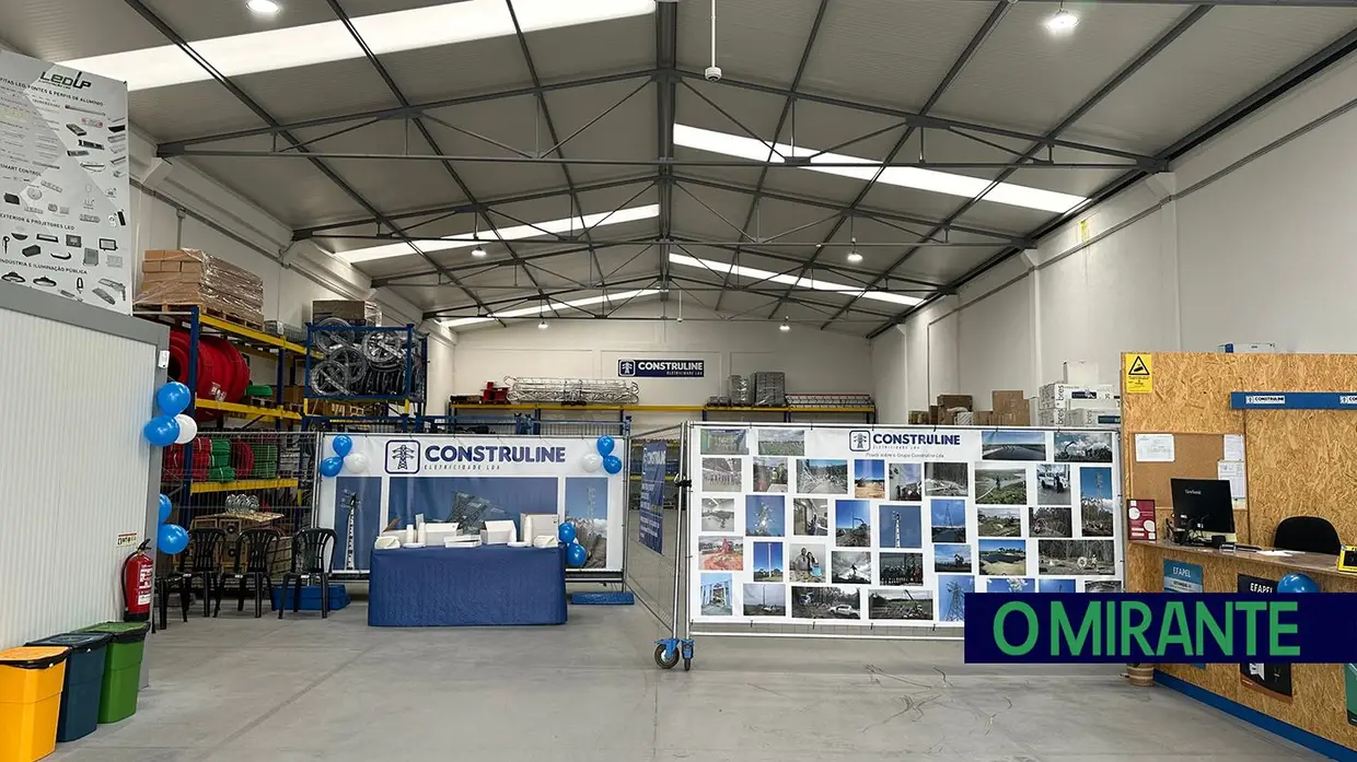 Construline inaugura novas instalações em Santarém
