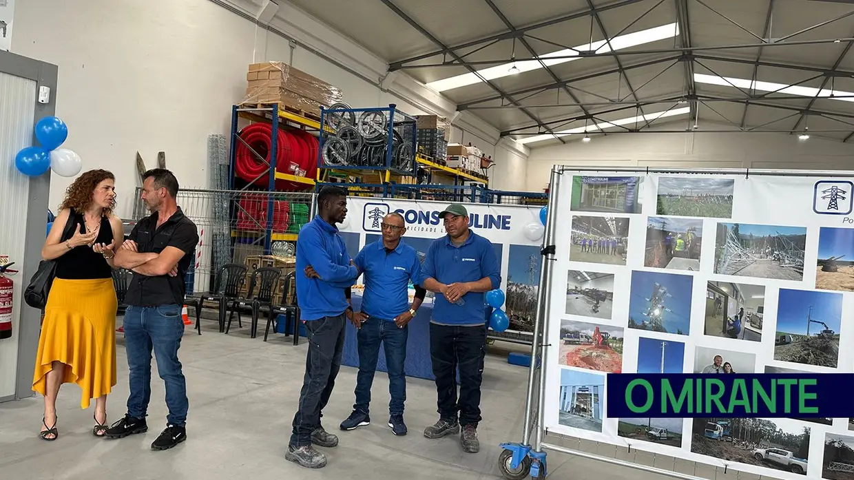 Construline inaugura novas instalações em Santarém