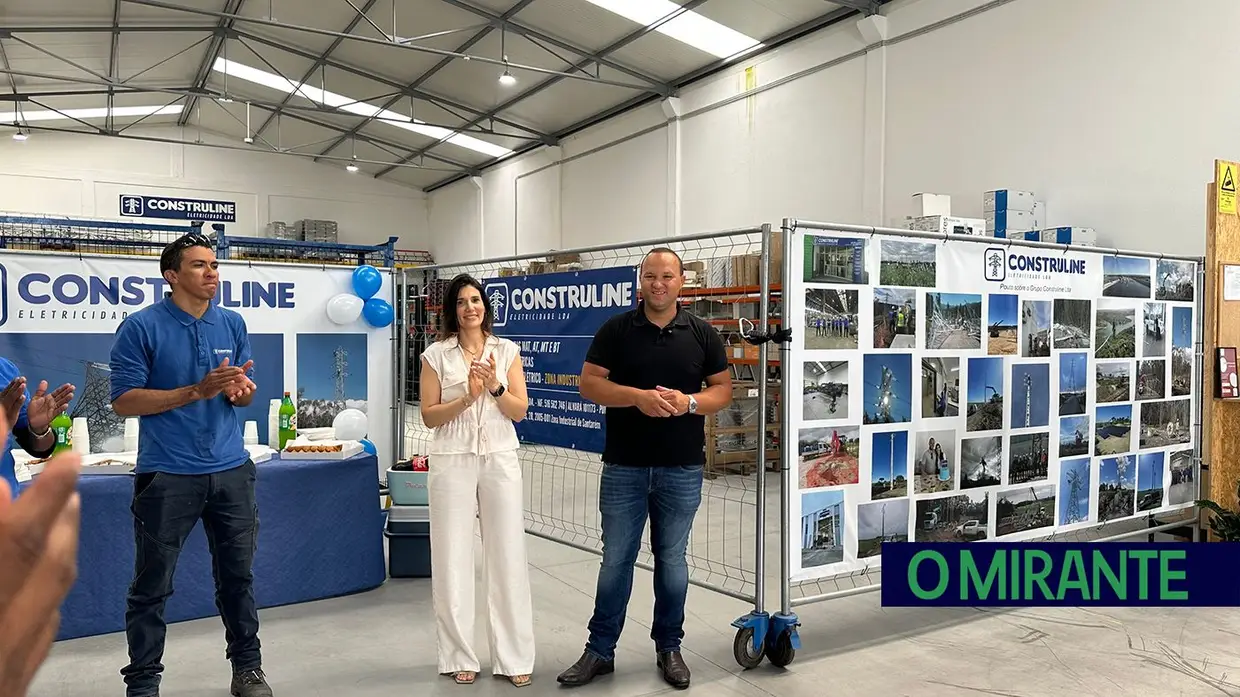Construline inaugura novas instalações em Santarém
