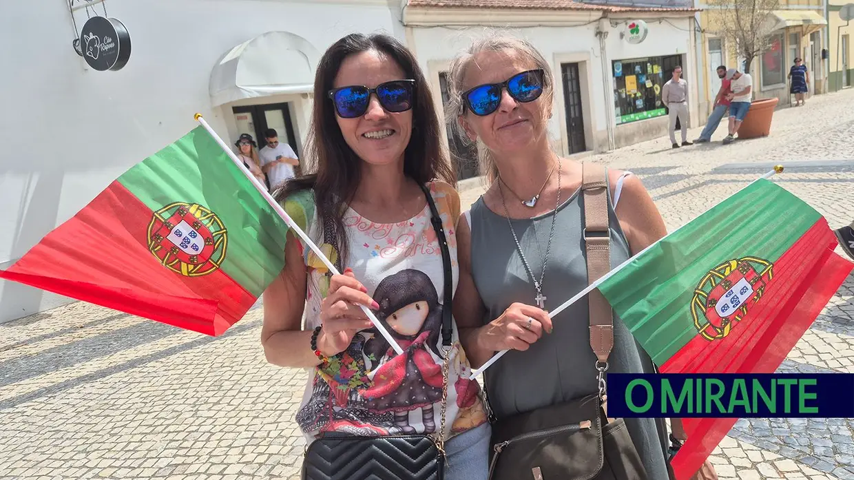 Manifestação em Samora Correia contra eventual mesquita junta duas centenas de pessoas