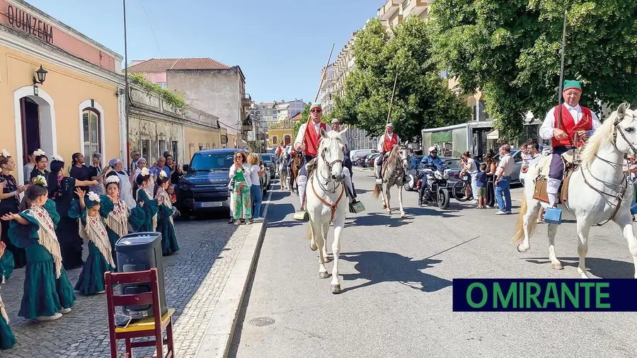Um cheirinho a Feira do Ribatejo no centro de Santarém Um cheirinho a Feira do Ribatejo no centro de Santarém