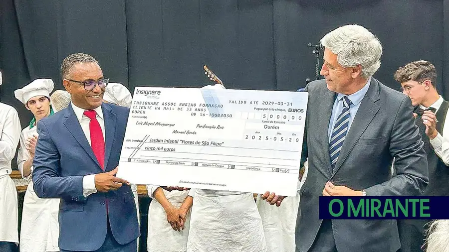 Escola de Hotelaria de Fátima angariou 5 mil euros para reabilitar jardim infantil em Cabo Verde Escola de Hotelaria de Fátima angariou 5 mil euros para reabilitar jardim infantil em Cabo Verde
