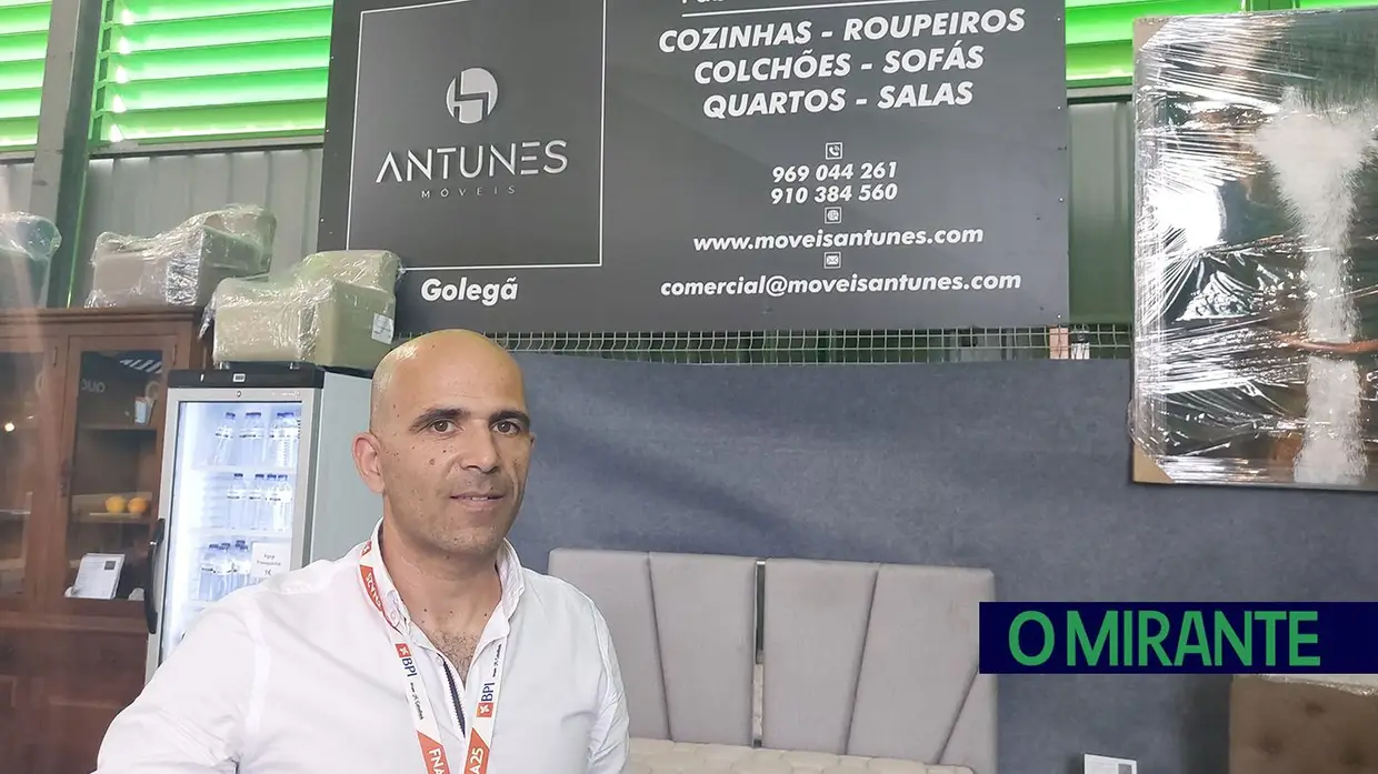 Empresas e empresários na Feira de agricultura