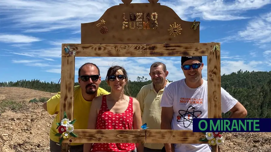 Fonte de D. João em Tomar recebe caminhada ao pôr-do-sol Fonte de D. João em Tomar recebe caminhada ao pôr-do-sol