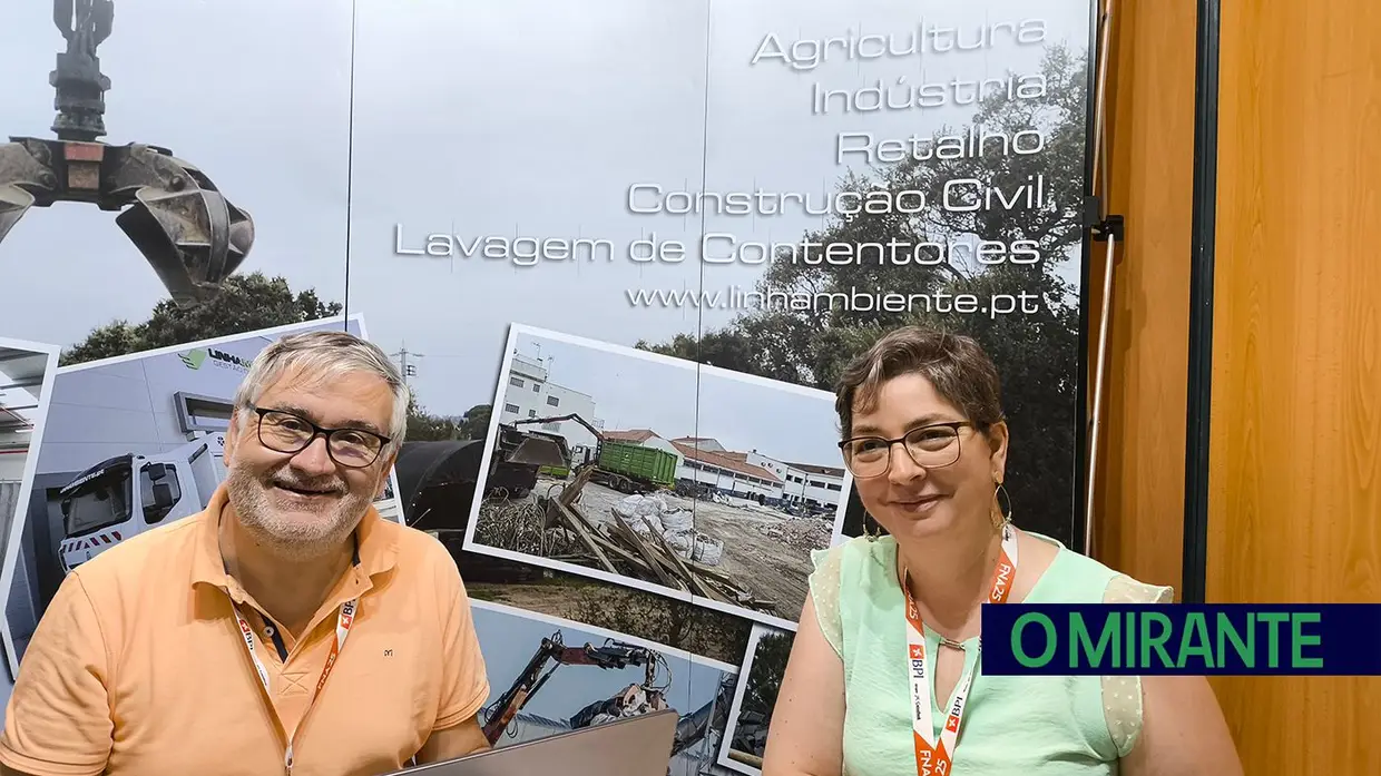 Empresas e empresários na Feira de agricultura