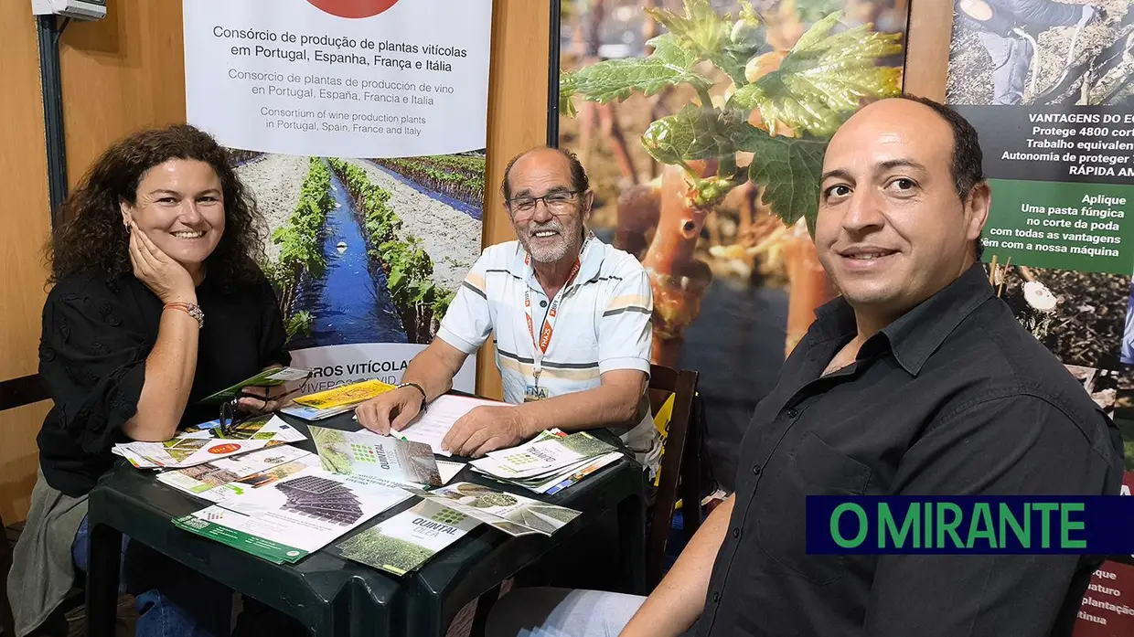 Empresas e empresários na Feira de agricultura