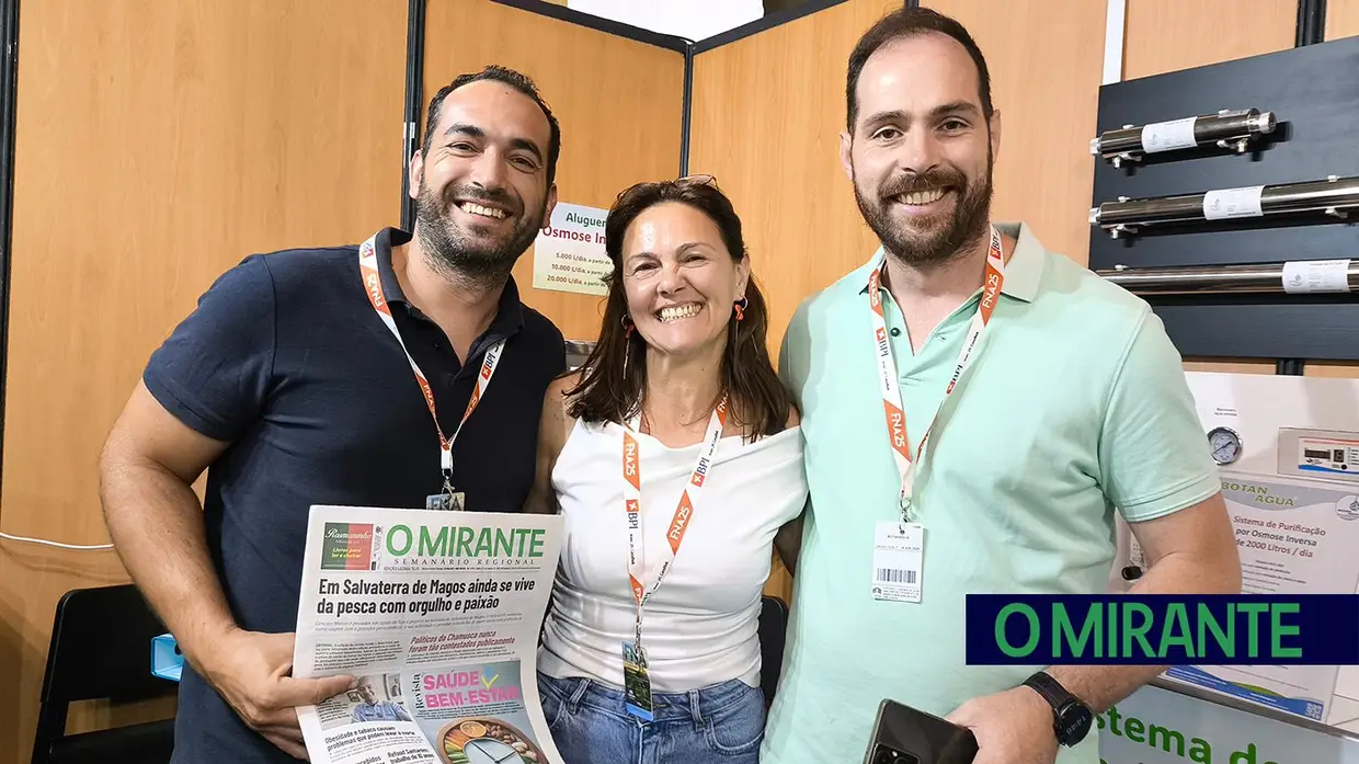 Empresas e empresários na Feira de agricultura