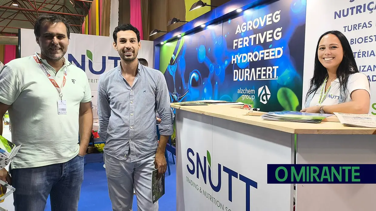 Empresas e empresários na Feira de agricultura