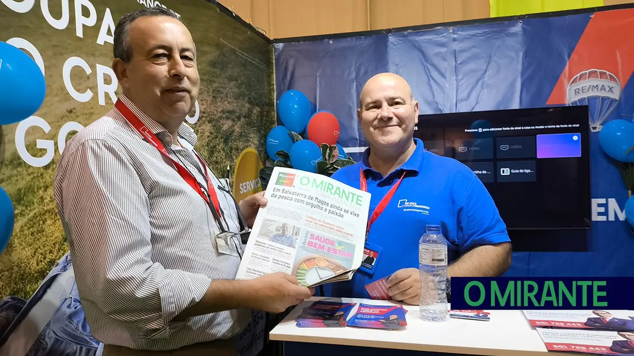 Empresas e empresários na Feira de agricultura