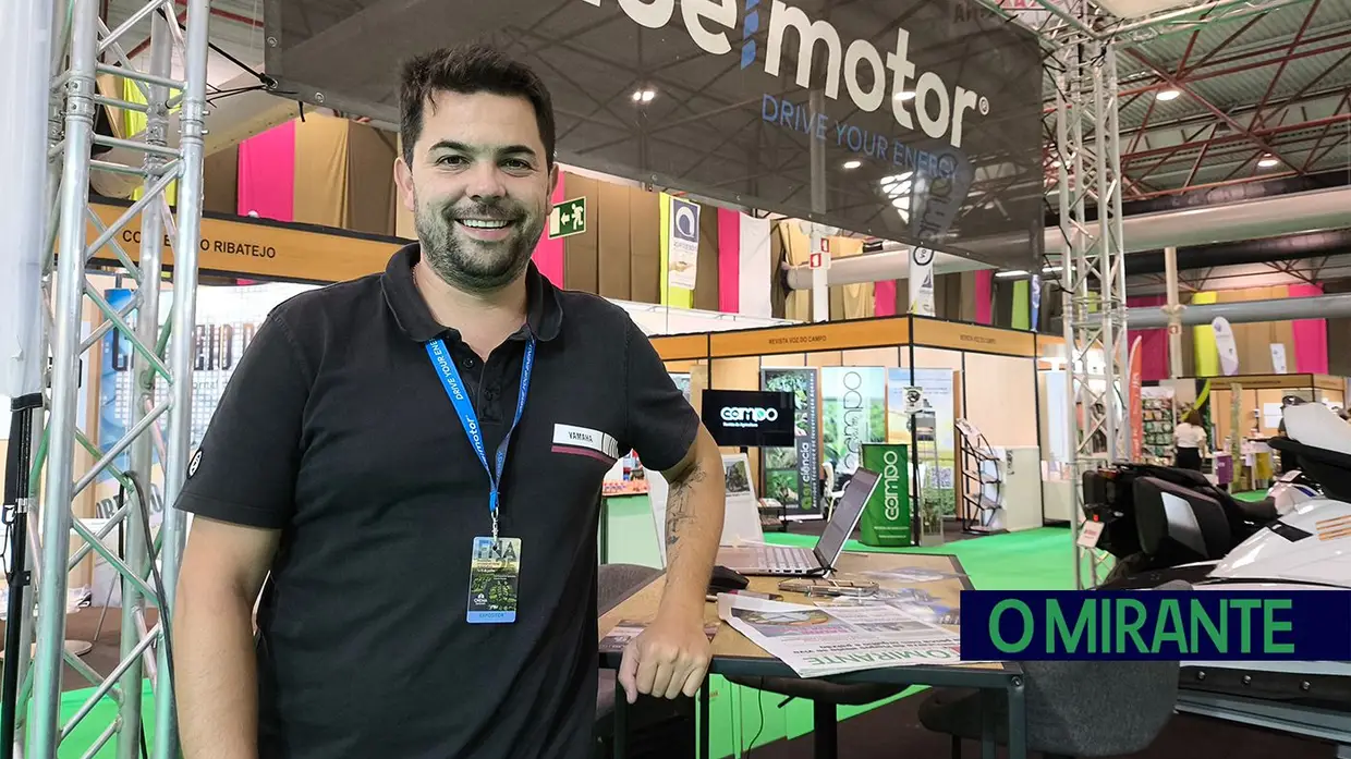 Empresas e empresários na Feira de agricultura