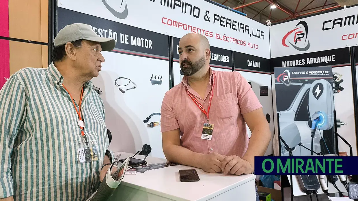 Empresas e empresários na Feira de agricultura