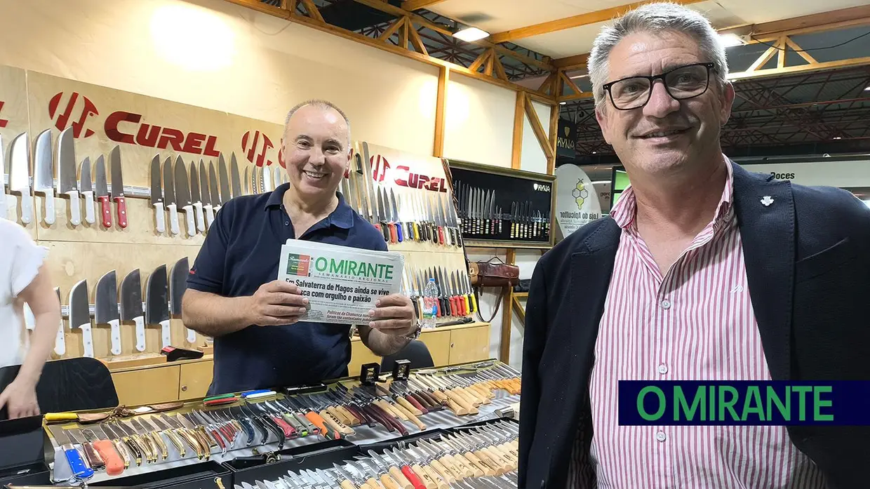 Empresas e empresários na Feira de agricultura