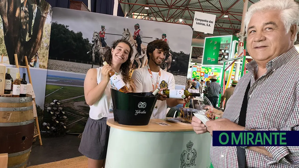 Empresas e empresários na Feira de agricultura