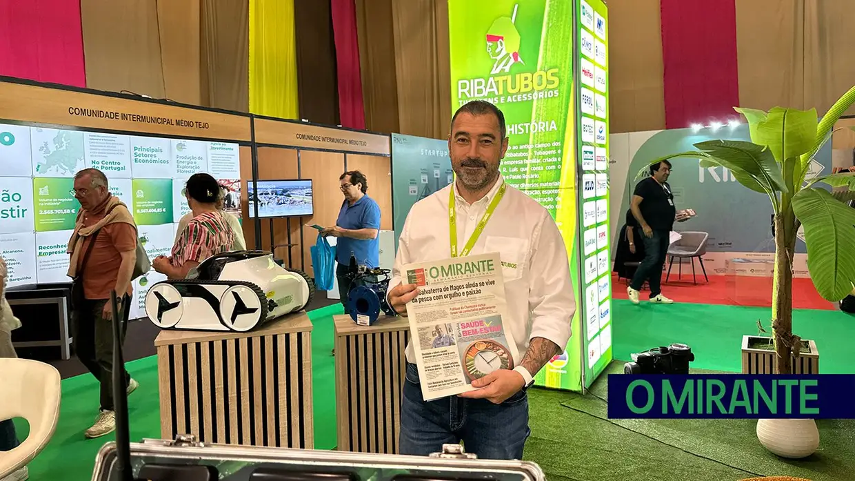 Empresas e empresários na Feira de agricultura
