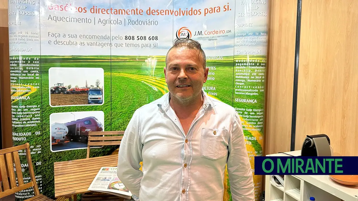 Empresas e empresários na Feira de agricultura