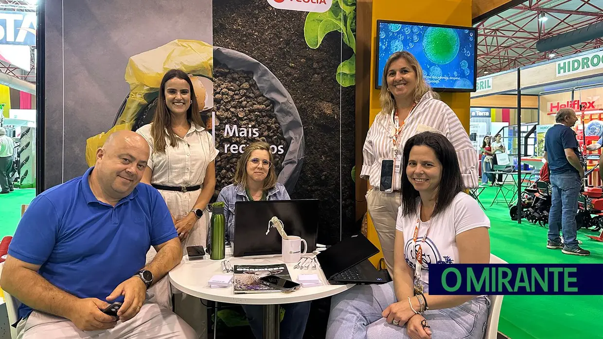 Empresas e empresários na Feira de agricultura