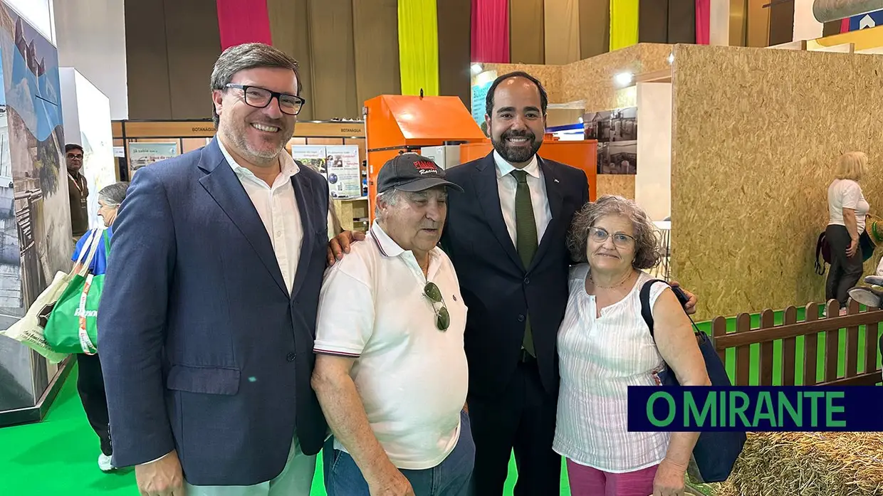 Empresas e empresários na Feira de agricultura